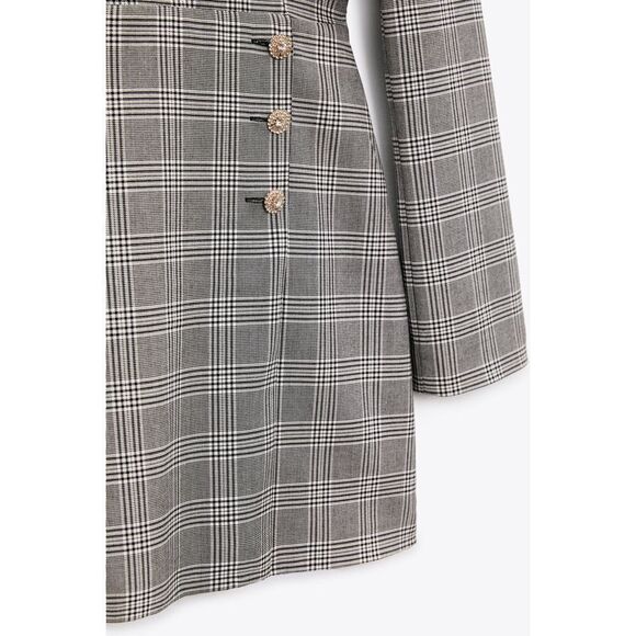✨ZARA PLAID BLAZER DRESS✨ - Picture 7 of 12